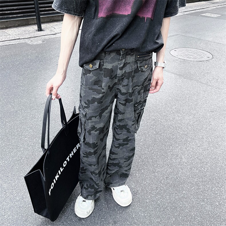 大货多口袋迷彩工装裤610A-1-82404-P60,男装工装外套,星座610A-1