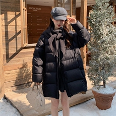 超现货90白鸭绒可脱卸配围巾帽羽绒服2B153/28810/P410/K608，女装羽绒服，2B153