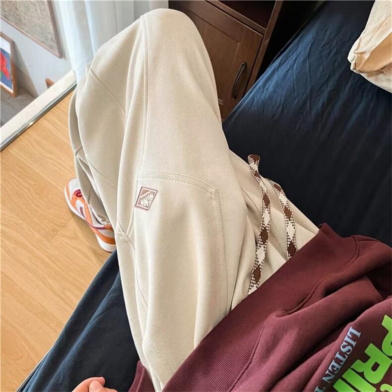 男秋季新款港风休闲裤B449P40图片