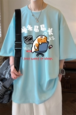 华夫格t恤男短袖男大码五分袖HT73447-P22，男装T恤，电商A040