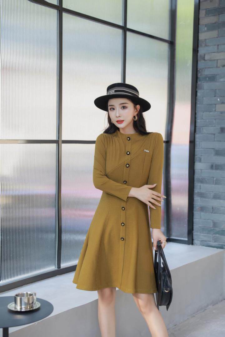 2022秋装连衣裙，女装连衣裙，贻思茗