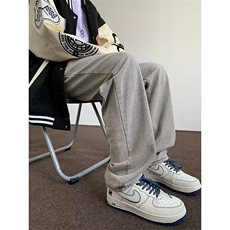 美式高街牛仔裤男韩版潮直筒裤子2024春季新款ins长裤RK1487-P40，男装牛仔裤，星座412-2