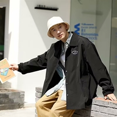 日系工装衬衫男夹克机能潮宽松春秋百搭上衣外套S884-P58，男装夹克，星座1109-3