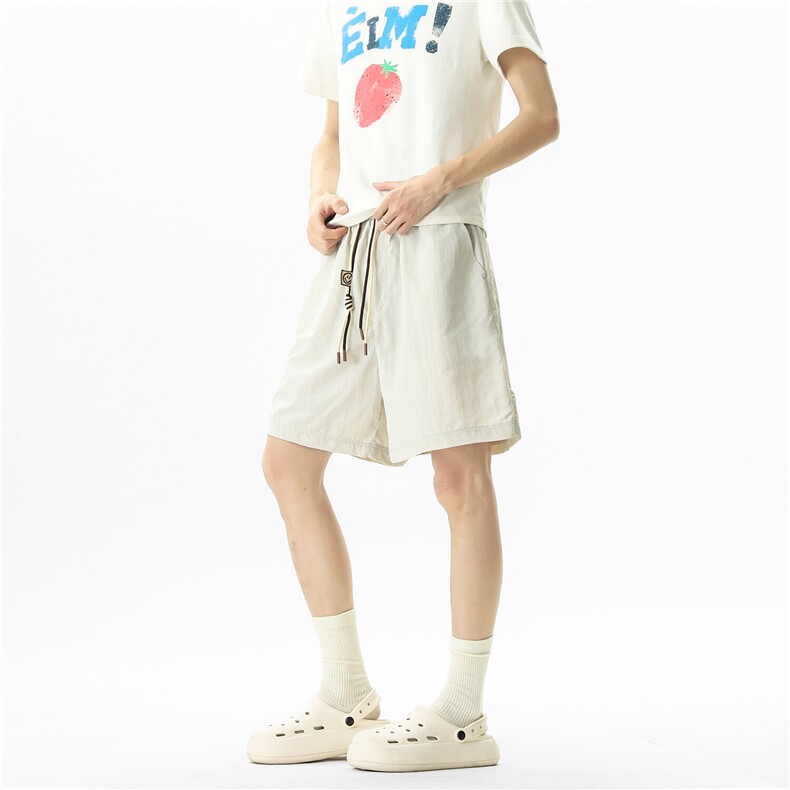 夏季冰丝凉感三分速干休闲短裤DK057无影墙锦纶(S-2XL)TP22,男装休闲裤,电商A088