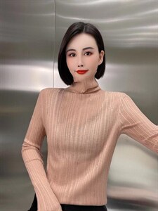 秋冬羊毛打底衫图片