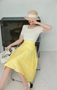 太阳花半裙,女装半身裙,盛歌玛