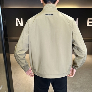 JK905-P85  外套2026新款潮流青年休闲夹克衫男装立领上衣服图片