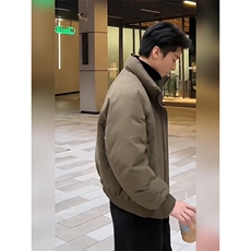 现货美式高街休闲棉衣夹克三防立领纯色户外工装加厚棉服外套，男装夹克，电商A486
