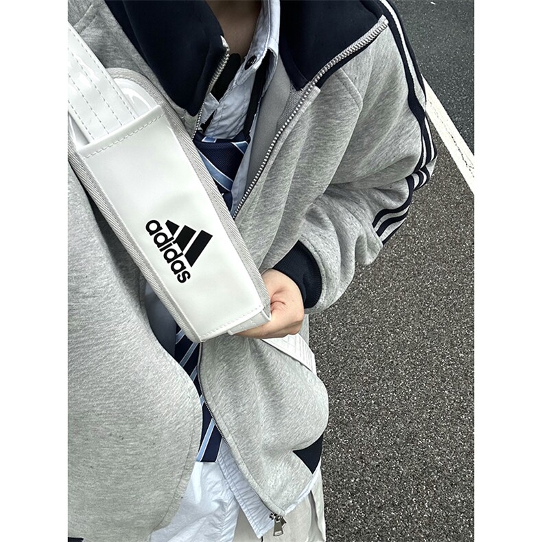 抖音得物高品质美式高街重磅结构设计拼接织带立领卫衣外套CM42,男装卫衣,电商A486