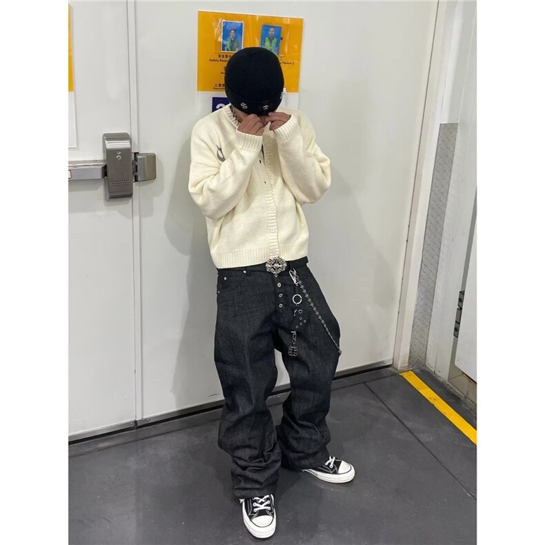 有货DMY039-特批65抖音得物高质量费尔岛加厚针织衫,男装针织衫/毛衣,星座603-2
