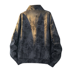 美式重磅高品质夹克假两件开衫外套SY8812特P75控158大码4-8XL+5，男装夹克，星座610B-1