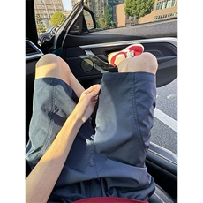 M77-P21夏季休闲短裤男潮牌冰丝透气速干薄款，男装牛仔裤，电商B323A