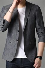 Y111钱塘2020-2秋冬男士高端商务休闲便服单西P165，男装西服，钱塘207-2