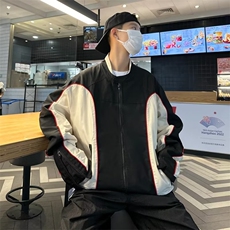 美式ins高街暗黑痞帅型男机车服外套上衣JK02306-P65，男装夹克，星座308B-1
