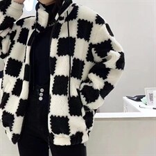 皮毛一体外套，其它，暗香