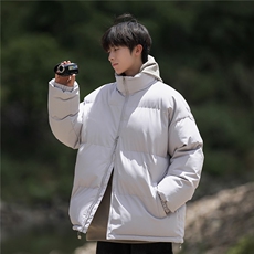 抖音得物美式潮流高品质格子三防加厚羽绒棉衣外套棉服MY5555-P68，男装棉衣，星座610B-1