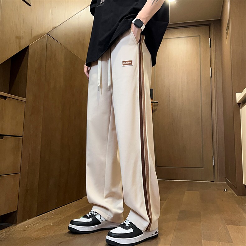 潮流宽松休闲长裤百搭运动卫裤A161-K305-P43图片