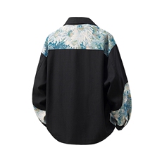 立体白底风大码M-5XL植物花卉刺绣美式夹克男JK7806P95控138，男装夹克，星座227-7