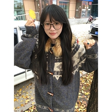 重磅北极绒座山雕大毛毛领毛衣外套冬美式复古休闲慵懒风针织开衫，男装针织衫/毛衣，电商A486