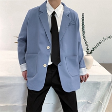 910A-J883-P80控108秋装新款纯色简约小清新小西装西服外套男，男装夹克，星座910A