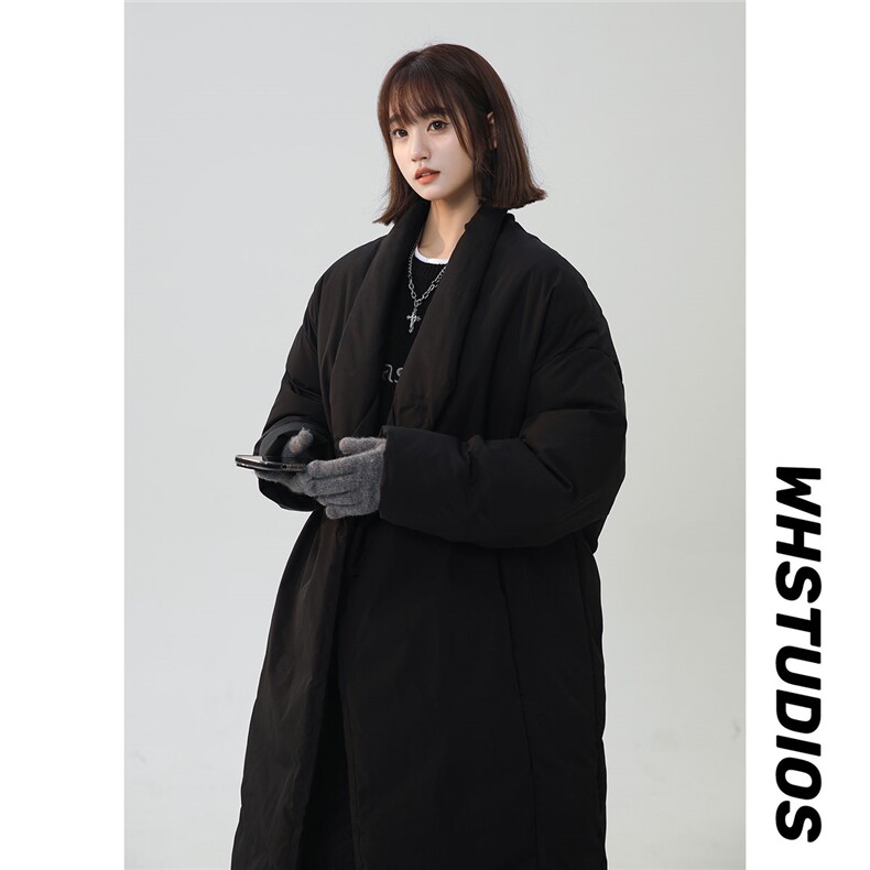 中性西装风衣高级感派克服棉衣过膝中长款棉衣男MY77948P138控198，女装棉衣/棉服，星座226-1