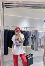 印花T，其它，mo mo kiss u