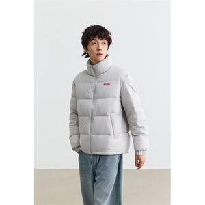 新标90%绒 有报告 撞色短款宽松羽绒服外套 Y5006 /P190图片