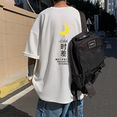 Q11047-P30春夏季七分袖t恤男大码五分袖男短袖中袖，男装T恤，电商A040