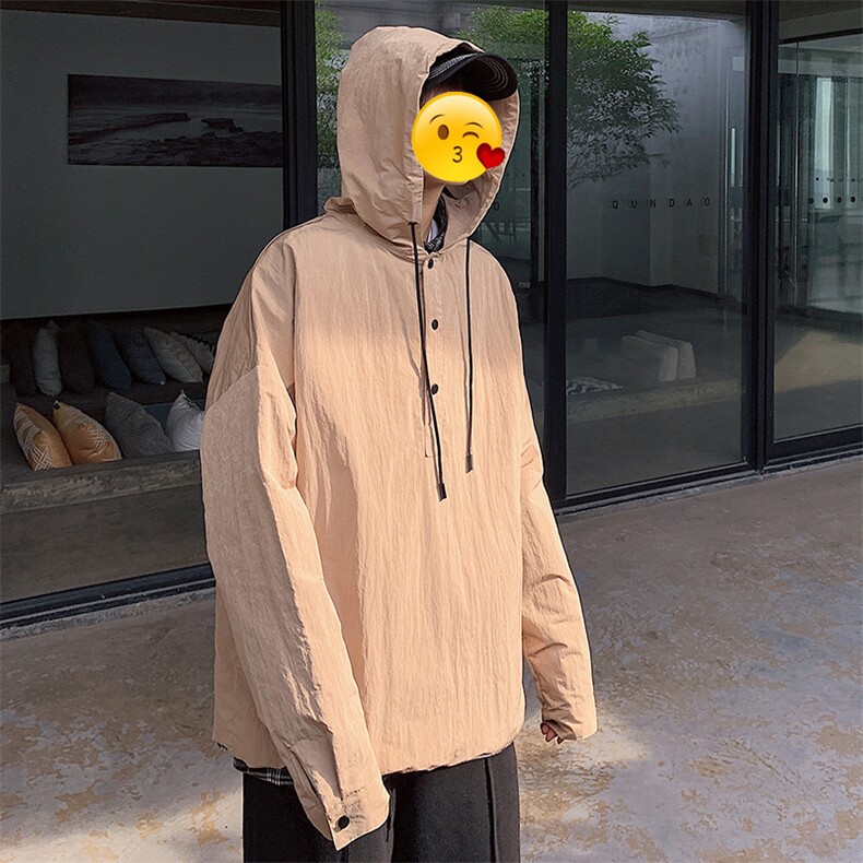 春季连帽工装夹克男士韩版宽松百搭潮流潮牌休闲外套DS629T,男装夹克,电商A102