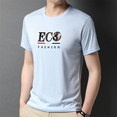 BB7090男士2023年夏季新款百搭T恤男短袖商务休闲体恤男装P53，男装T恤，电商B360