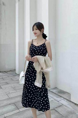 现货，美背吊带长裙，三色三码！，女装背心吊带，YUSIJIA 雨思佳