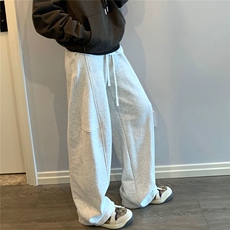 AK2485-P68松弛感banana香蕉裤宽松阔腿休闲裤子女春秋运动裤卫裤，女装休闲裤，星座617A-2