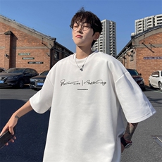 量大优供视频重磅麂皮绒短袖T恤男JPDX210-特P19，男装T恤，电商B367