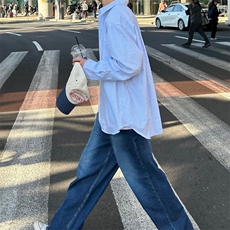 816B-CS009-P65中性风春季学生休闲韩版短袖衬衫外套纯色韩男，男装衬衫，星座816B