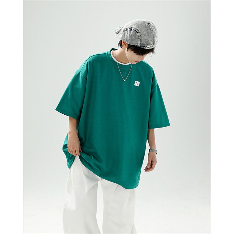 8XL-M重磅！特大码T潮牌上衣男中性华夫格短袖T恤DX304P25控39,男装T恤,电商D206-1