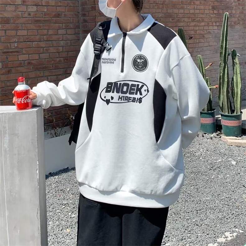 男2023年秋季新款卫衣长袖外套上衣W72P36,男装卫衣,星座1116-2
