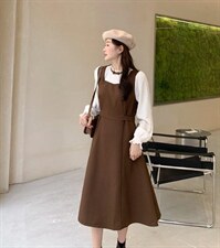 韩版淑女时尚连衣裙，女装连衣裙，E莎