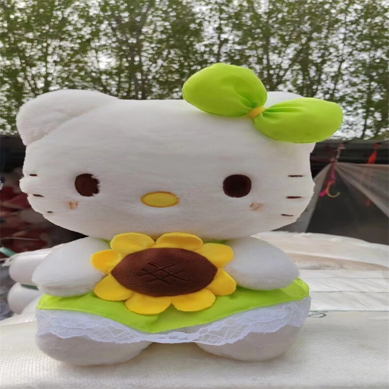 向日葵凯特猫，旭旭毛绒玩具厂