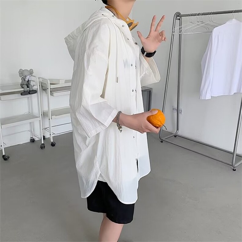 青春流行中长款男文艺潮外套防晒衣CS102P30,男装夹克,星座1116-2