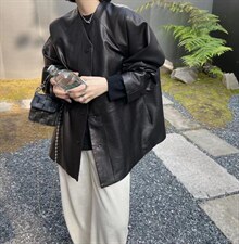 春季新款PU皮外套，其它，不凡