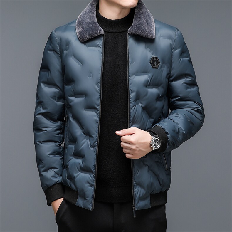 棉衣男冬季加厚上衣2023新款中年男士保暖棉服爸爸款冬装棉袄外套,男装棉衣,电商B212（原钱塘6029）