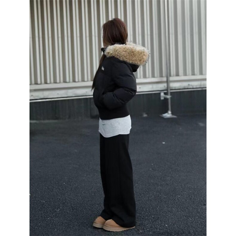W588-P882025冬季新款大毛领面包服棉衣棉服短款外套,男装棉衣,星座911-1