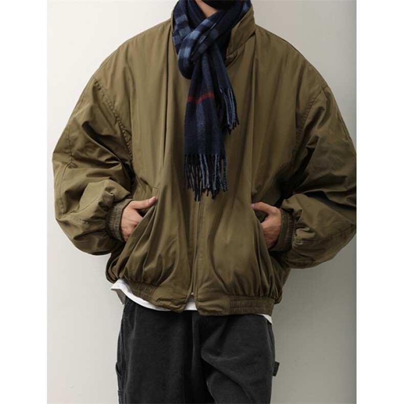 冬季短款立领棉服男女宽松休闲潮牌加厚保暖飞行夹克外套M2223,男装夹克,星座1116A（原606A-3）