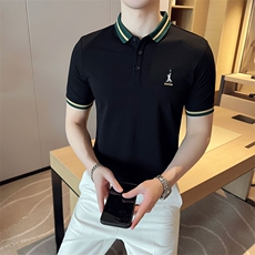 老款齐色补货高品质大码短袖T恤翻领Polo衫T016-特P35，男装T恤，电商D342
