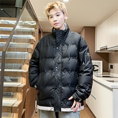 男士加厚羽绒服潮流立领冬季休闲羽绒衣潮流休闲A266-88683-P165，男装羽绒服，电商A266