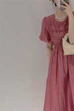 松紧腰裙，其它，驿谷