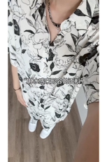 短袖衬衫男+短裤男套装男100%聚酯纤维M-5XL大码TZ78709P50控98，男装牛仔裤，星座226-1