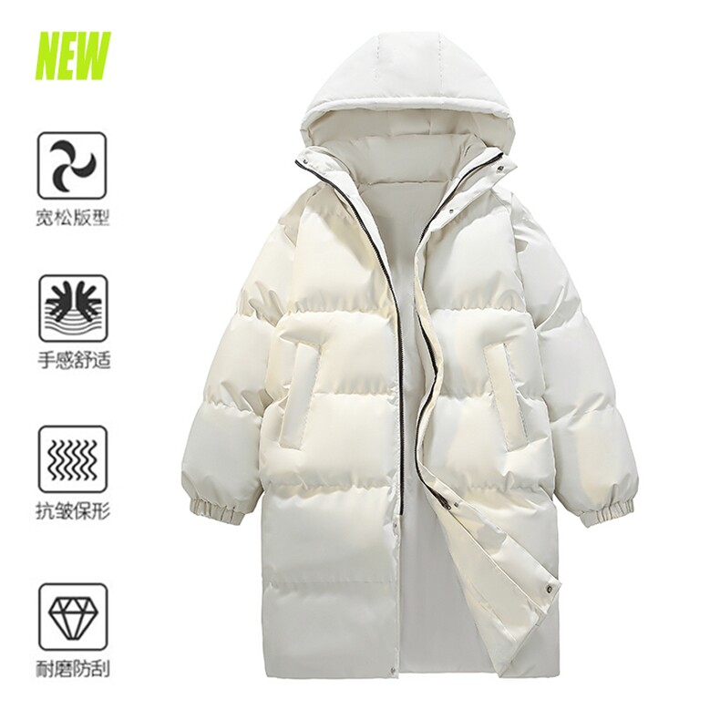 户外秋冬季长款棉服防寒棉衣外套2025过膝棉袄宽松 HZ8817-P108图片