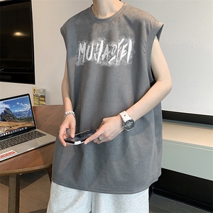 量大优可提供视频2024夏美式麂皮绒背心HD019-1-BP2452-P18图片