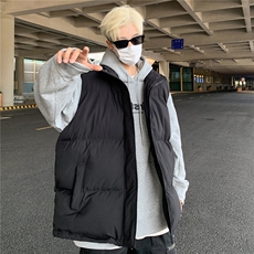 冬季叠穿无袖棉马甲保暖男士加厚棉服坎肩外套潮MJ618-特P38现货，男装背心/马甲，星座610B-1